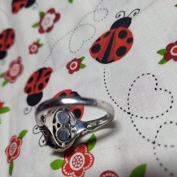 Mojave Purple Turquoise Solitaire Ring - Picture 4 of 8